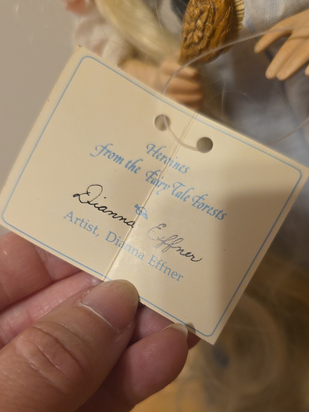 Edwin Knowles "RAPUNZEL"  China Doll - Picture 5 of 12